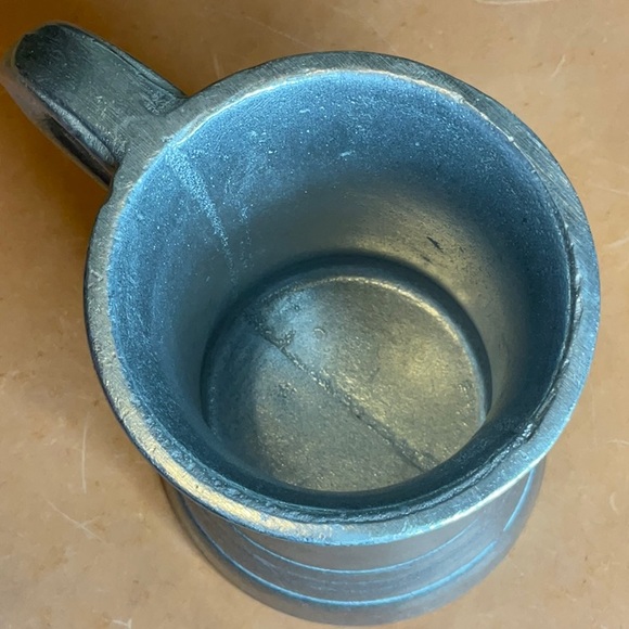 VINTAGE Wilton Columbia PA 1776 Pewter Tankard Stein Mug, 12 oz. - Picture 5 of 6